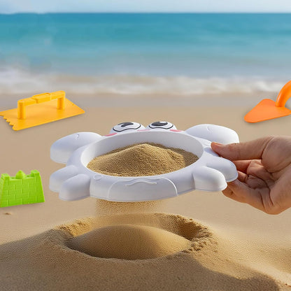 Beach Bath Toy 14Pcs with Tools for Outdoor Learning Games Sand and Water Toy Family Outdoor Water Games