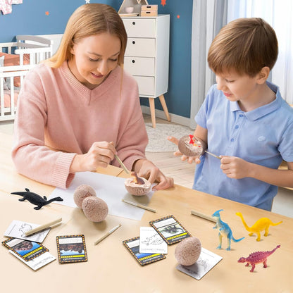 Gemstone Dig Kit, 16 Real Gem Stones and Crystals Excavation Kit, STEM Educational Toys Science Kit for Kids 5-7 8-12, Gem Digging Kit Rock Collection Stocking Stuffers Gifts for Boys Girls