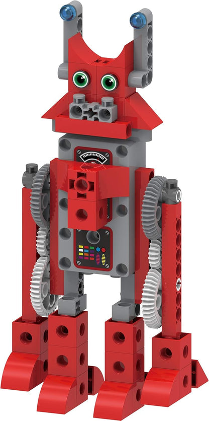 Thames & Kosmos Kids First Robot Pet Shop: Owls, French Bulldogs, Sloths & More! STEM Experiment Kit for Young Engineers | Build 8 Motorized Robots of Cute Animals | Play & Learn with Storybook Manual