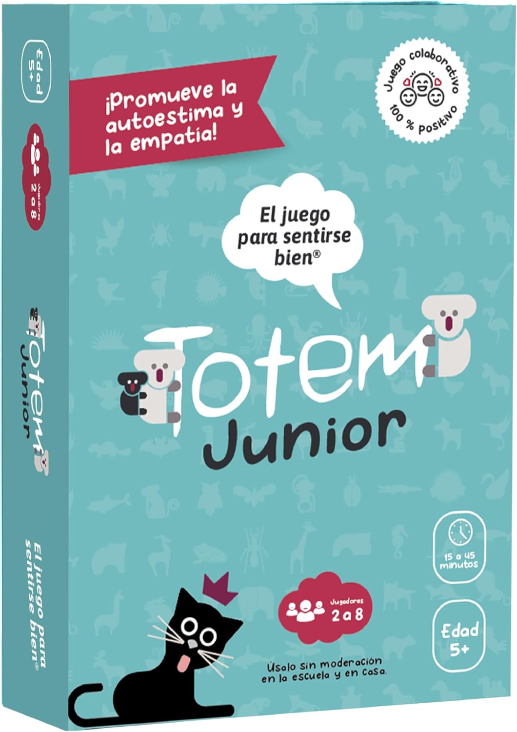 Totem: Self-Esteem & Family Bonding Game Ages 8+ - Therapy Games for Kids, Teens, Adults, Counselors - Team Building Games for Work - Group Therapy Conversation Cards for Mental Health