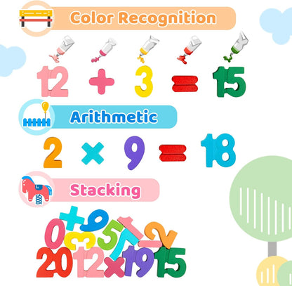 Shape Puzzles Wooden Puzzles for Toddlers, Peg Puzzle Educational Shape Sorter Toys Wooden Shape Board Puzzles, Preschool Learning Educational Toy for Baby Girls Boys