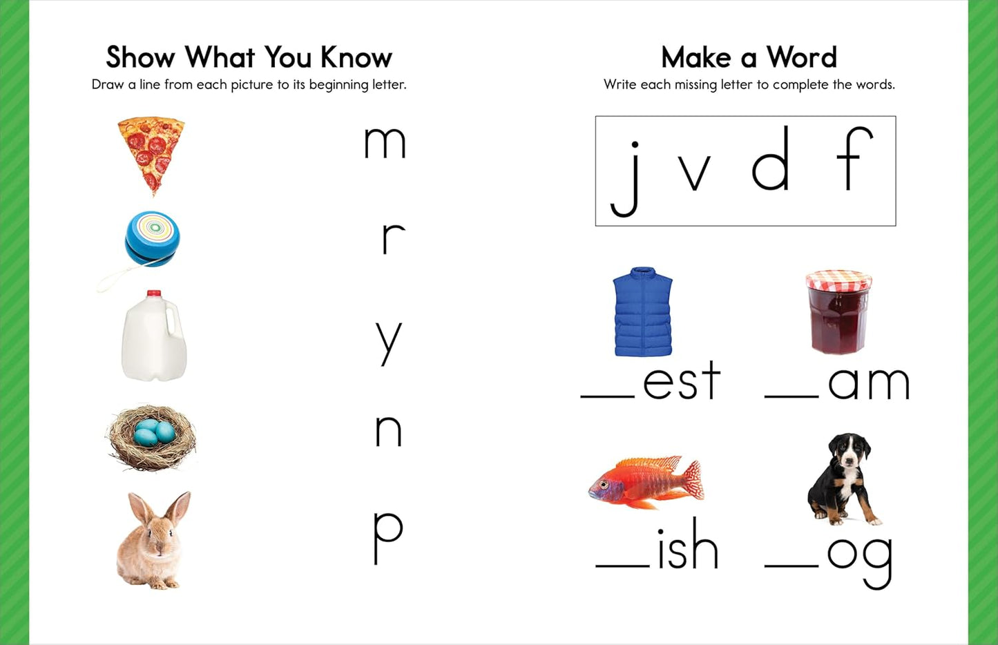 My First Learn-to-Read Preschool Workbook: Practice Pre-Reading Skills with Phonics, Sight Words, and Simple Stories! (My First Preschool Skills Workbooks)