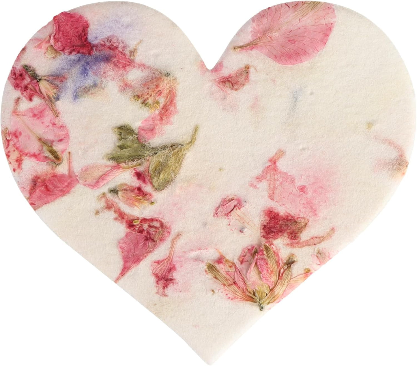 Heart Seed Paper – 50pcs Large Pink Plantable Wildflower, Writable & Plantable Gift for Moms, Plant Lover, & Teachers, Ideal for Weddings, Baby Shower, Memorial, & Celebrations
