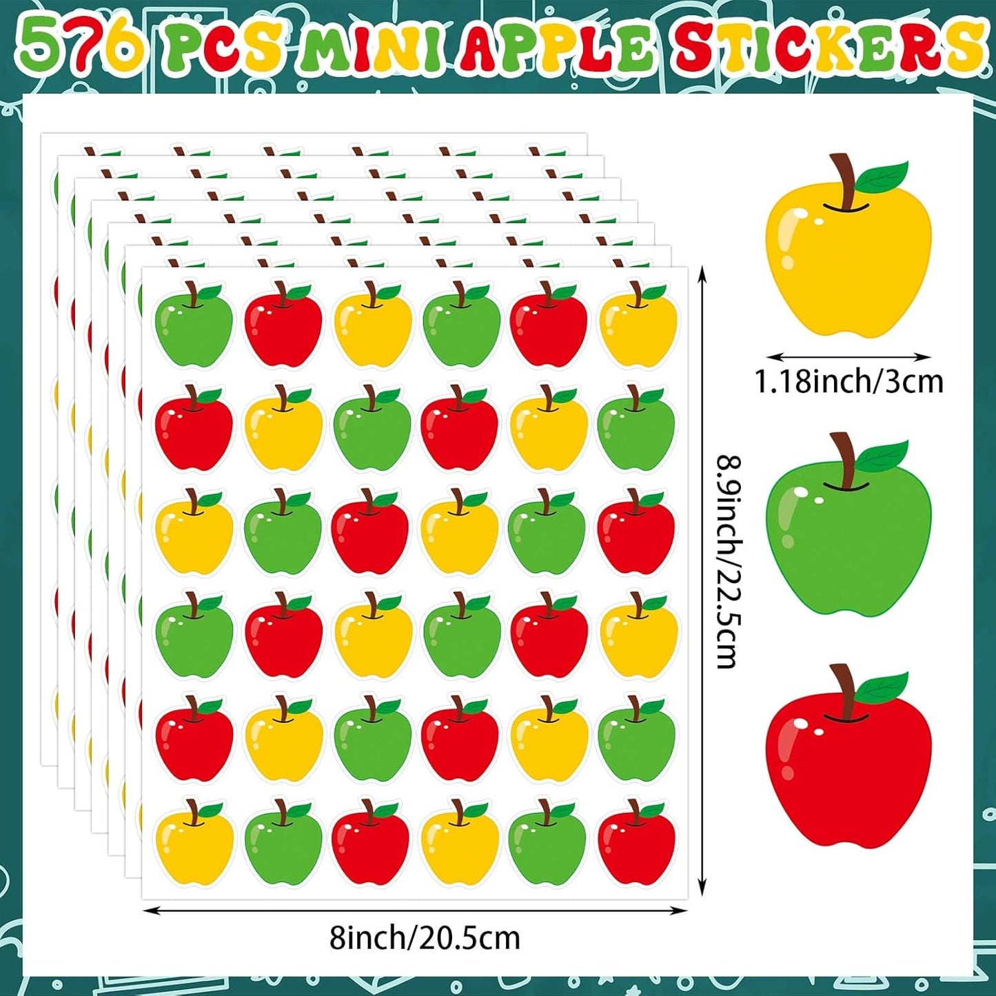 JULMELON 672 PCS Valentines Day Heart Stickers for Kids Conversation Heart Stickers Removable Labels Cards for Candy Envelopes Gifts Classroom Valentine’s Day Party Decorations