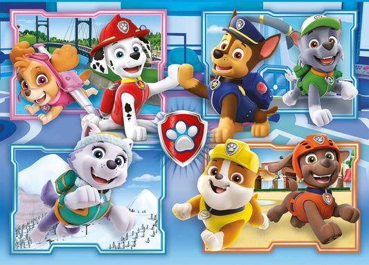 Clementoni 21617, Paw Patrol Puzzle for Children, 2 x 60 Pieces, Ages 5 Years Plus, Multi Coloured