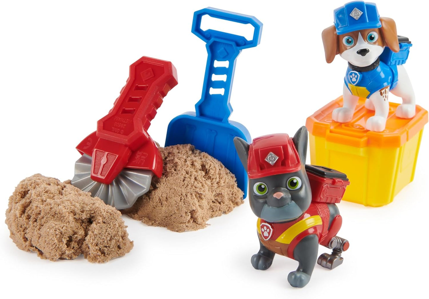 Ruben & Compagnie – Pack of 2 Ruben & Mix Figures + Accessories – Collectible Figure – Kinetic Sand and Kinetic Sand – Paw Patrol Toy – Children's Toy 3 Years and Above