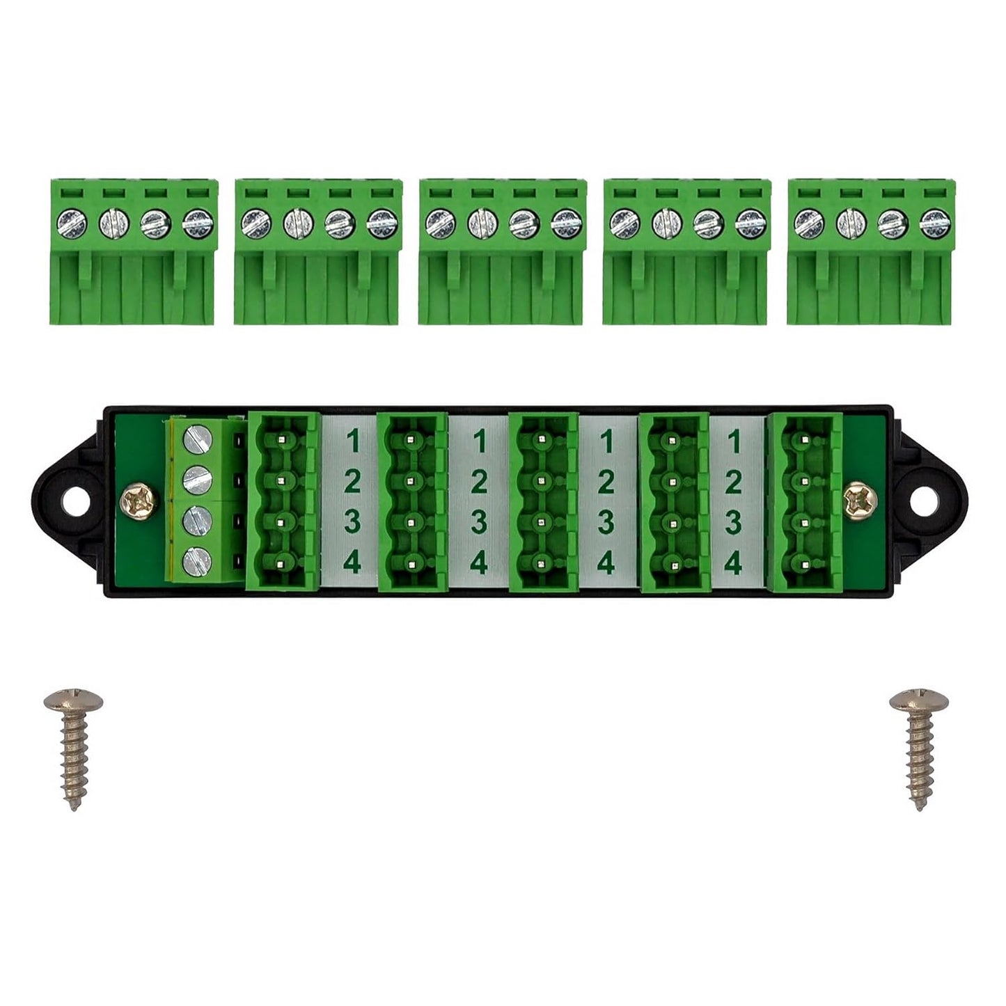 30Amp 300V 1x10 Position Terminal Block Distribution Module. OONO D-1661GP