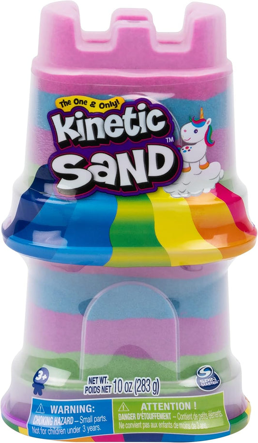 Kinetic Sand, 2-Pack Rainbow Unicorn 5oz Multicolor Containers, for Kids Ages 3 and up