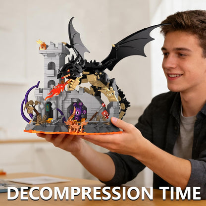 Mechanical Seahorse Building Set Steampunk Ocean Animal Model Kit Articulated Sea Creature Construction Toy Gift for Marine Life Enthusiasts for Adults Teens 1003 Pieces