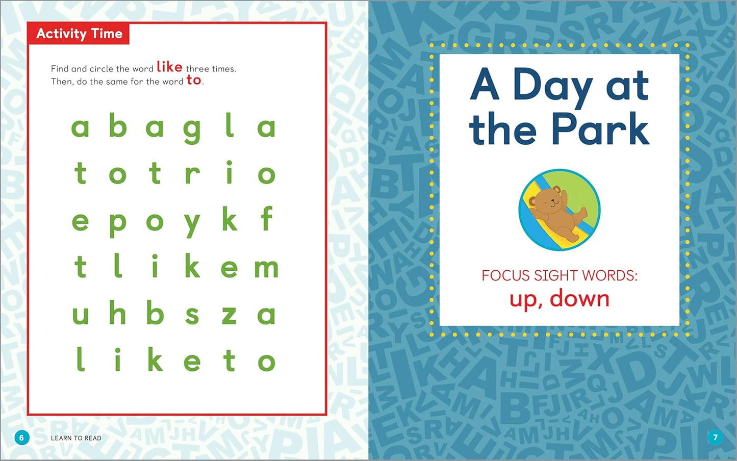 Learn to Read: Sight Words Storybook: 25 Simple Stories & Activities for Beginner Readers