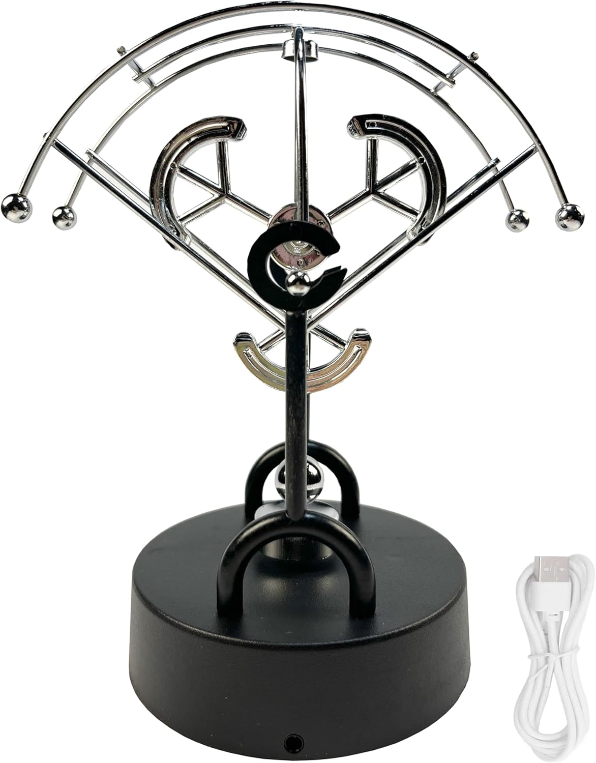 Perpetual Motion Kinetic Art Swing Physics Mechanics Balance Physics Desk Home Decor FN29