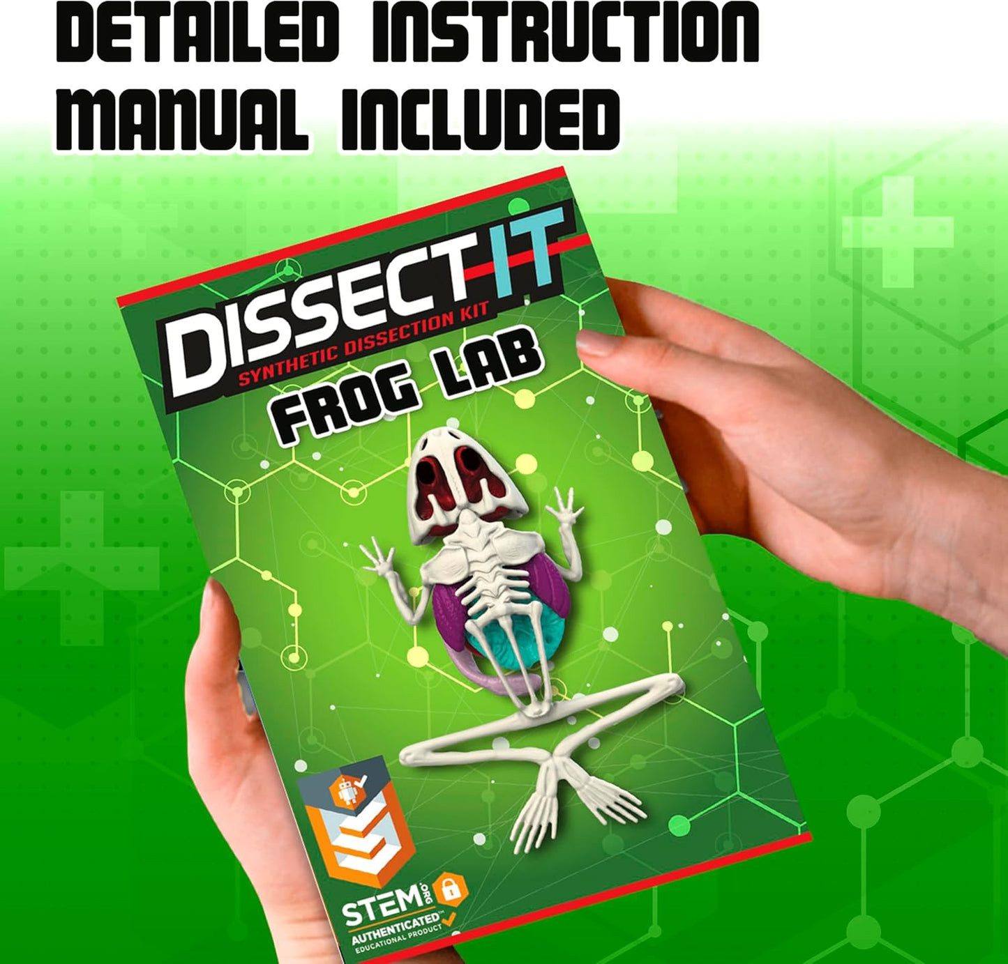 Dissect-It Discover-It Dinosaur Dig Kit, Dissecting Gel Kids Science Kit Project to Learn Anatomy, STEM Toys for Ages 6 and Above