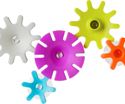 Boon Bundle Baby and Toddler Bath Toys - Includes Boon Pipes, Cogs, and Tubes Bathtub Toys - Toddler Sensory Toys - Multicolored - 13 Count - Ages 12 Months and Up