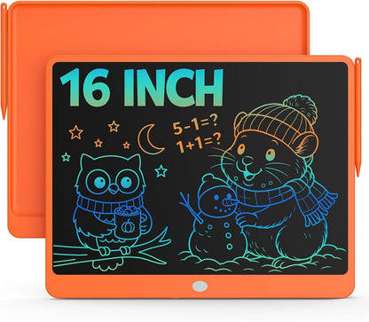 Bravokids Toys for 3-6 Years Old Girls Boys, LCD Writing Tablet 10 Inch Doodle Board, Electronic Drawing Pads, Educational Birthday Gift for 3 4 5 6 7 8 Years Old Kids Toddler (Blue)