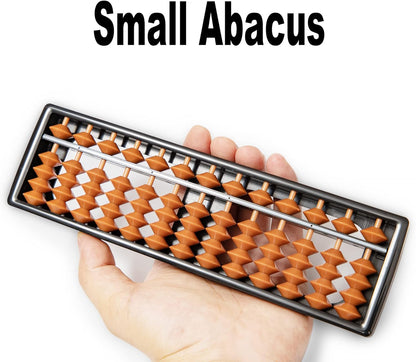Digital Standard Abacus-20 cm-Professional 13-Column Soroban Calculator (Functional and Educational Tool)