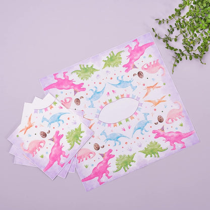 WERNNSAI Science Party Decorations - 48 Pcs Science Plates and Napkins Mad Scientist Birthday Decoration Chemistry Party Plates Set Little Scientist Labratory Favors Serves 16 Guests