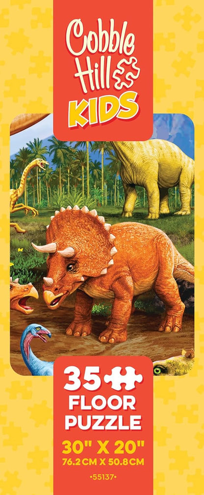 Cobble Hill Kids 35 Piece Floor Puzzle - Dinos - for Ages 3 and up