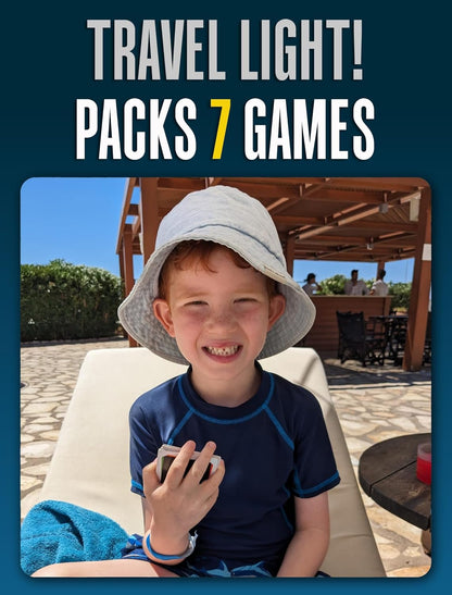SMART CARDS DINOSAURS Card Game - Matching Pairs, Snap, Trumps, Rummy, Happy Families (7 Games To Play) | Travel Game, Gift, Stocking Stuffer | for Adults, Kids, Boys, Girls | Age 5+, 1-8 Players