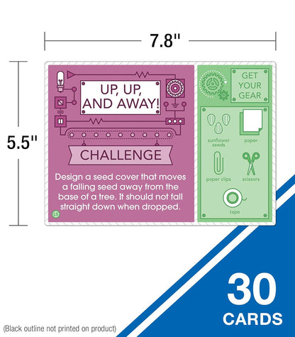 Carson Dellosa Stem Challenges, Seasonal, Physical, Life, Earth and Space Science Kits for Kids Ages 8-12, Educational Games and Experiments for 3rd Grade and Up