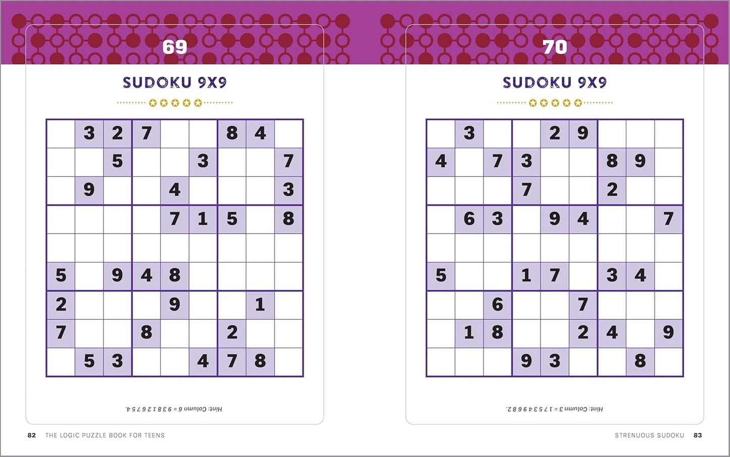 The Logic Puzzle Book for Teens: 100 Challenging Brain Games and Puzzles