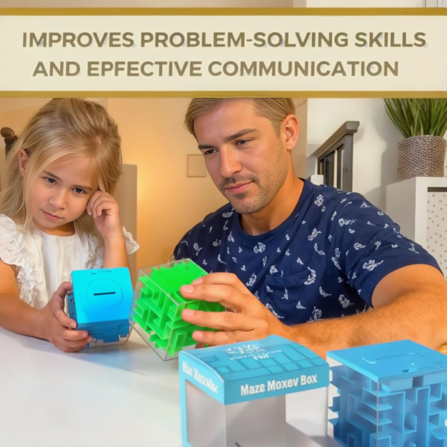 Trekbest Money Maze Puzzle Box - A Fun Unique Way to Give Gifts for Kids and Adults (Green)