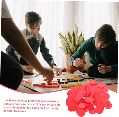 TOYANDONA Bingo Chips Counting for Games Bingo Markers for Math Learning and Counting Activities Sturdy Game