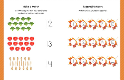 My First Learn-to-Count Workbook: Practice for Kids with Pen Control, Counting Skills, Numbers, and More! (My First Preschool Skills Workbooks)