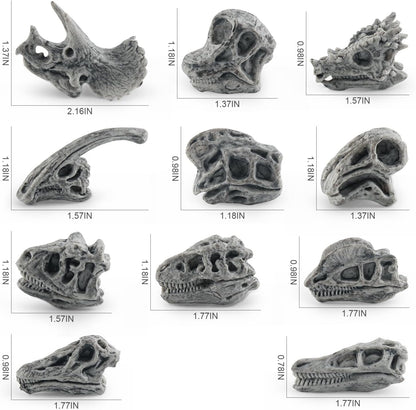 LC JoyCre Mini Dinosaur Bones for Kids Sandbox Toys - Realistic Fake Dinosaur Bones for Kids to Dig Up