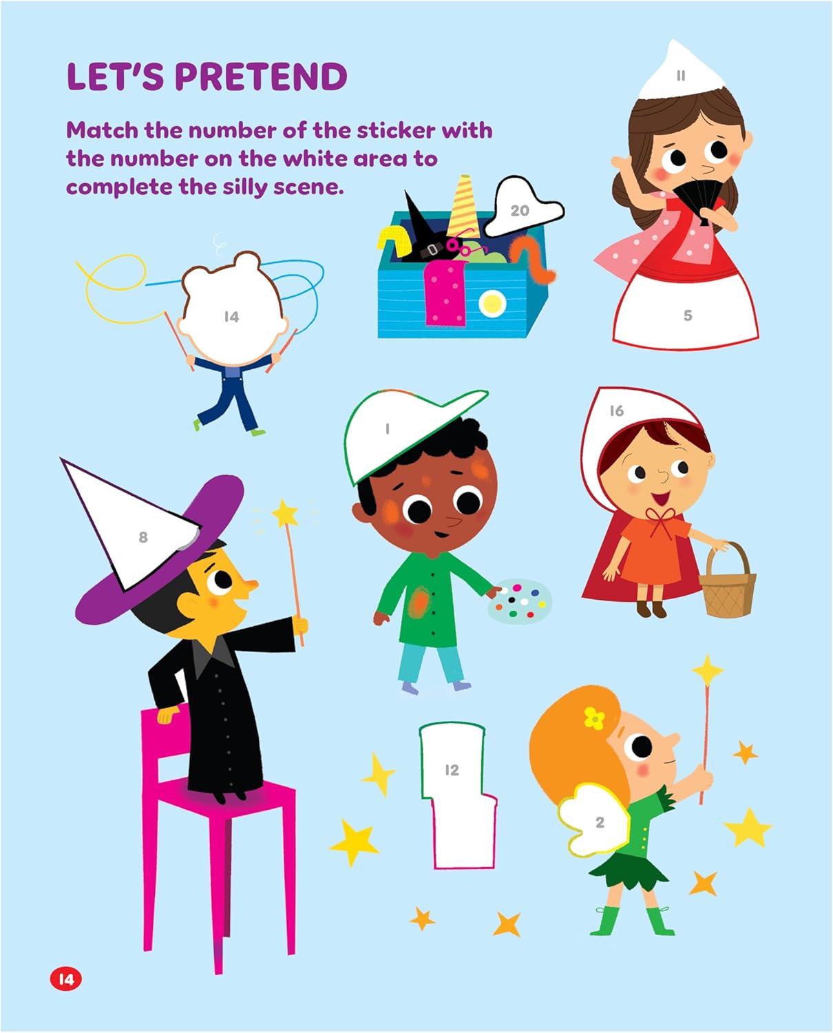 Toddler Sticker Activity Book Includes 500+ Stickers - Learn ABCs, Counting, Colors and More for Kids Ages 2 - 5 (Start Little Learn Big Series)