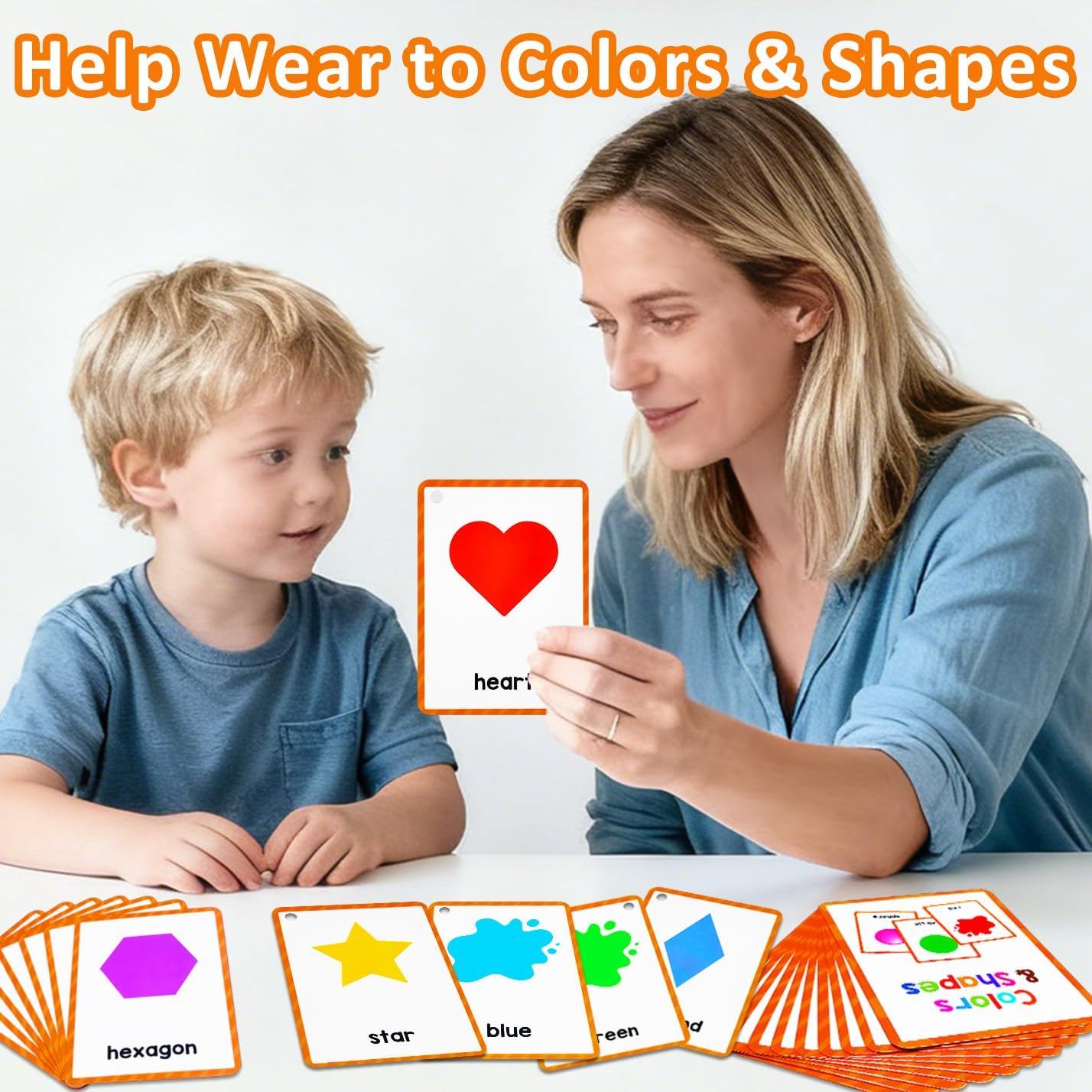 Learning Flashcards Number, 28 Different Number Educational Cards, Social Learning Card for Kids