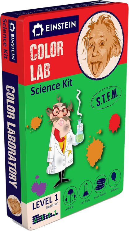 Einstein’s Optical Illusion LAB Science Kit for Kids. STEM for Boys & Girls Aged 8 and Above. 14 Exciting Experiments Inside/Detailed Picture Guide Included. Award Winning Kit
