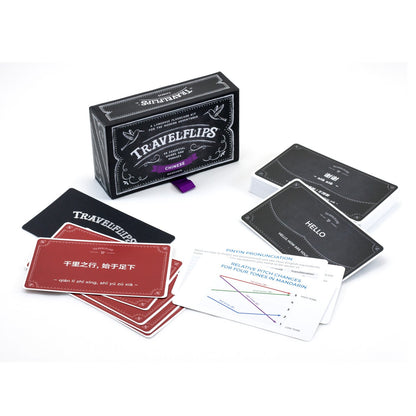 Italian Flash Cards - Learn Italian Language Vocabulary Words and Phrases - Basic Sentences for Beginners - Gift for Travelers, Kids, and Adults - Language Cards by Travelflips
