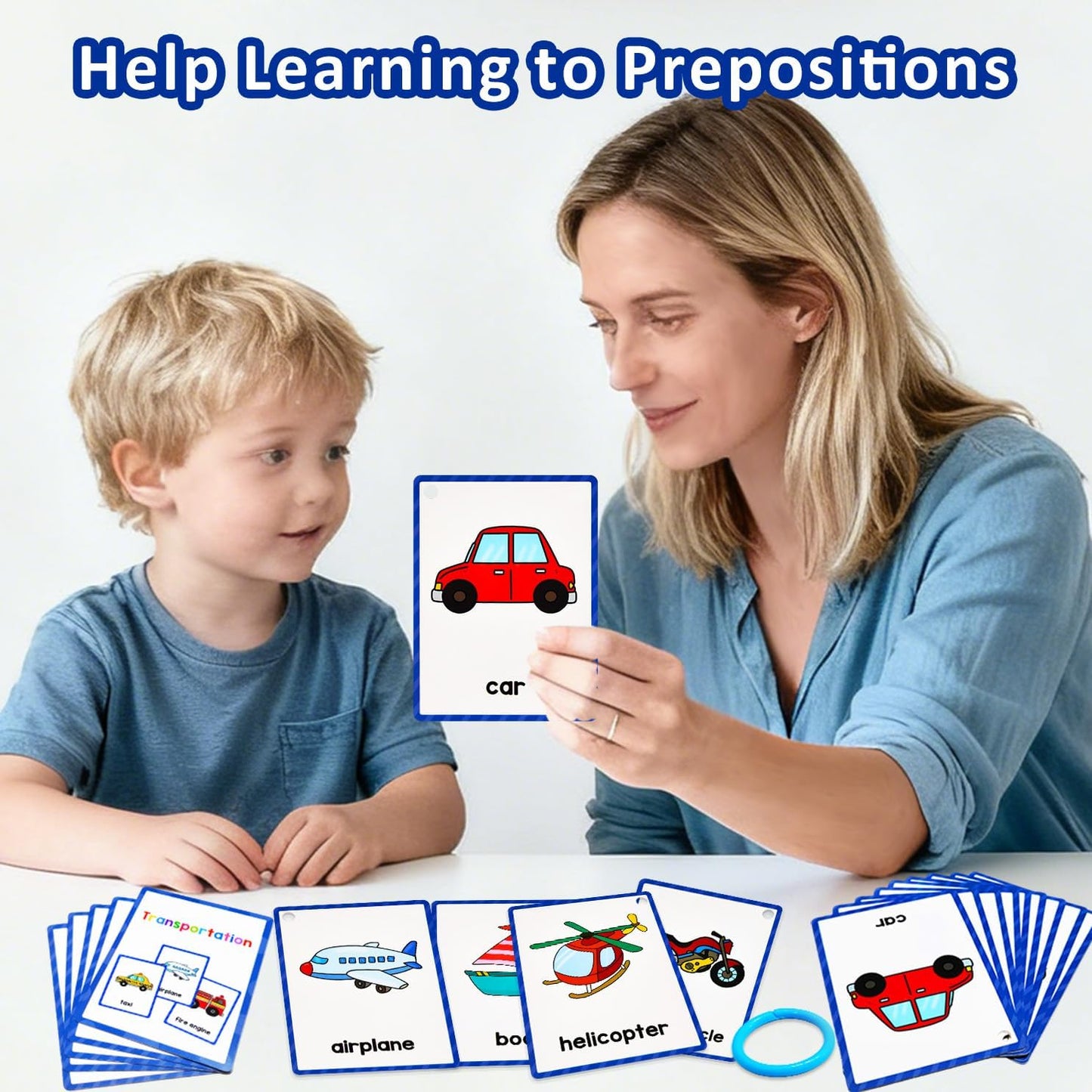 Learning Flashcards Number, 28 Different Number Educational Cards, Social Learning Card for Kids