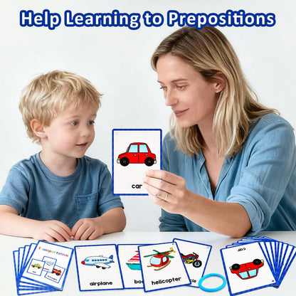 Learning Flashcards Number, 28 Different Number Educational Cards, Social Learning Card for Kids