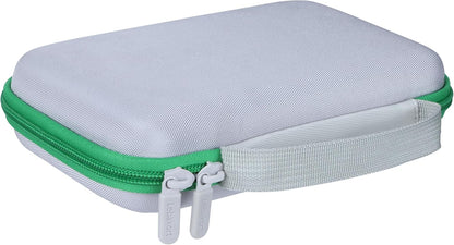 Lebakort Storage Case Compatible with GiiKER Super Blocks Pattern Matching Puzzle Original 1000+ Challenges Brain Teaser (Off White + Red Case)