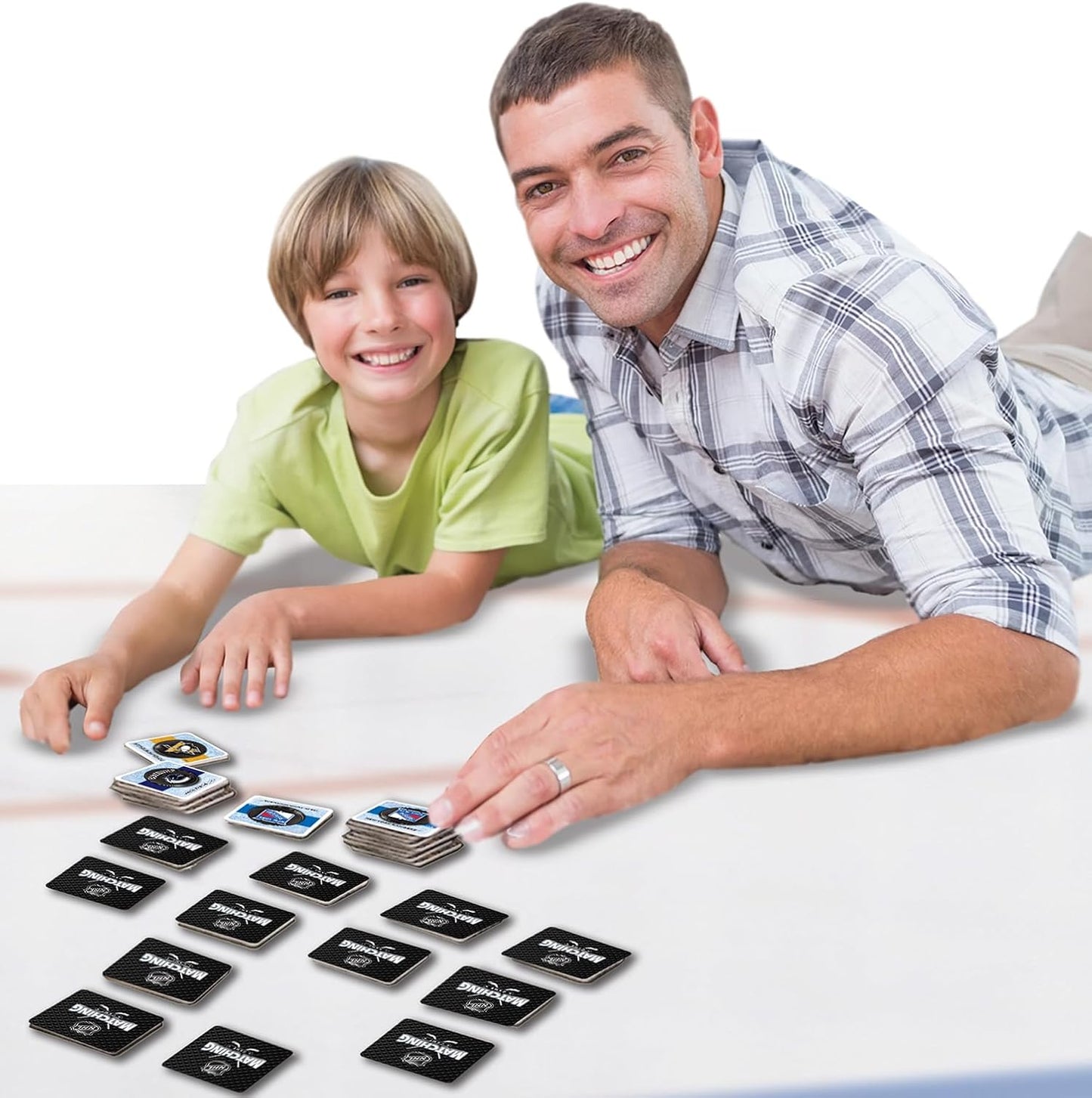 MasterPieces NHL Chicago Blackhawks Matching Game, For Ages 3+ - Fun Family Entertainment for Kids and Adults - Educational, Engaging, and Perfect for Game Night, Interactive Classroom Activities