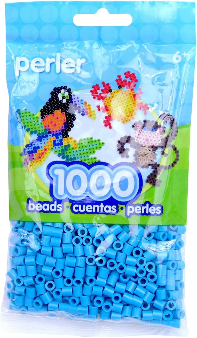 Perler Beads Fuse Beads for Crafts, 1000pcs, Yellow