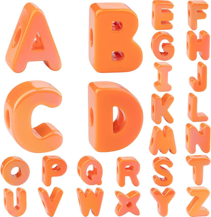 DoDoBeads 1270 Pcs Letter Beads Kit, White and Colorful Square Acrylic Alphabet Beads with Extra Vowels, Numbers & Spacers, Perfect for Friendship Bracelets