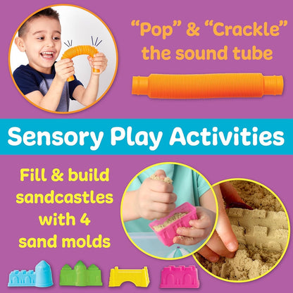 Creativity for Kids Sensory Bin: Dinosaur Dig - Toddler Sensory Toys, Sensory Bin Filler and Toddler Activities for Boys and Girls, Dinosaur Toys for Kids Ages 3-5+