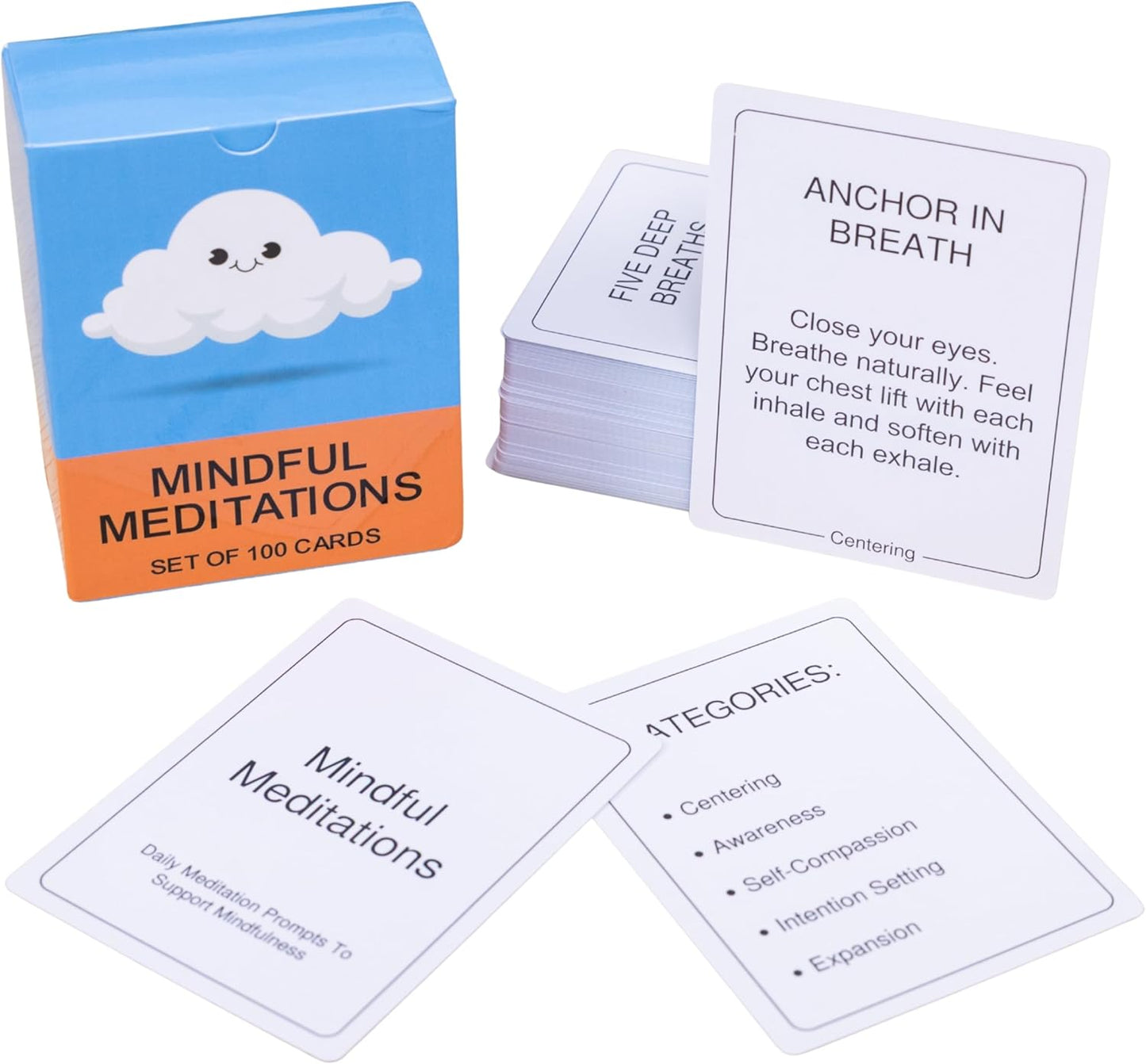 100 Mindfulness Conversation Cards for Kids - Enable Meaningful Conversations with Kids