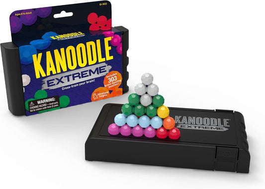 Educational Insights Kanoodle Extreme - 3D Brain Teaser Puzzles for Kids, Spatial Puzzle Games for Adults, Teens and Kids, Problem Solving Toys and Logic Puzzles, Single Player Games