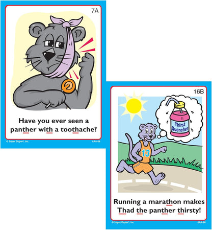 Super Duper Publications | Say and Do® Action Articulation TH Sounds Fun Deck | Vocabulary and Language Development Flash Cards | Educational Learning Materials for Children
