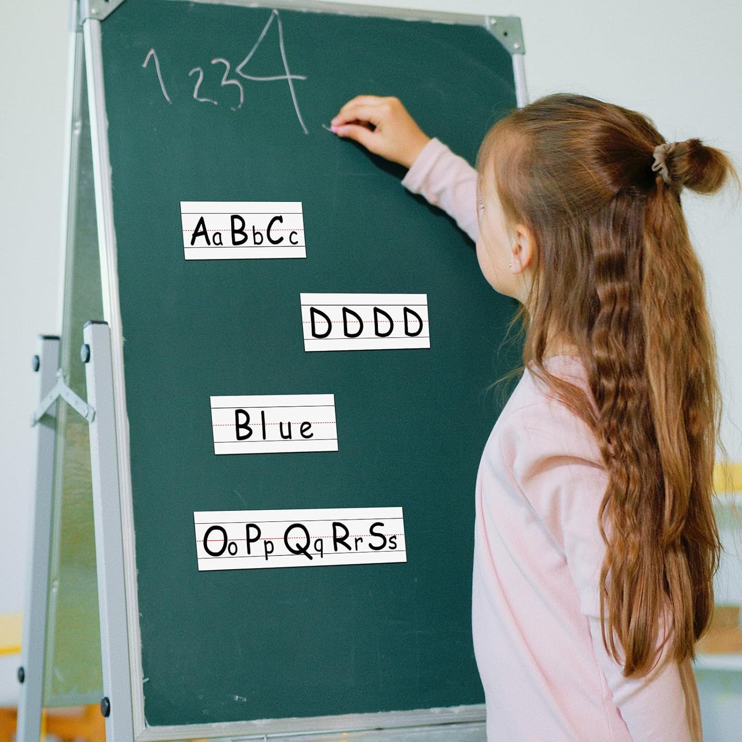 Dry Erasable Magnets Sentence Strips,Lined Erase Magnetic Tape 12x3 inches,10 Pack Teacher Must Haves for Classroom