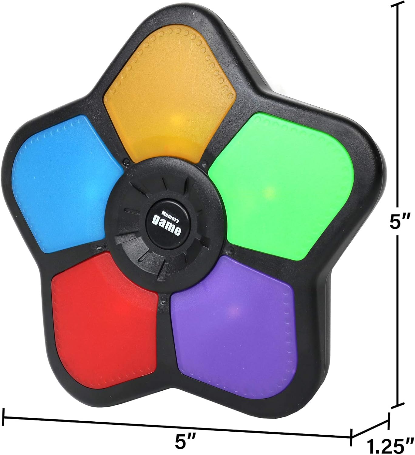 Kiddie Play Electronic Memory Game for Kids 3 and Up Repeat The Color Memorizing Toy