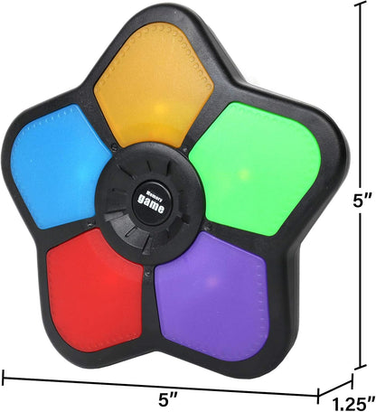 Kiddie Play Electronic Memory Game for Kids 3 and Up Repeat The Color Memorizing Toy