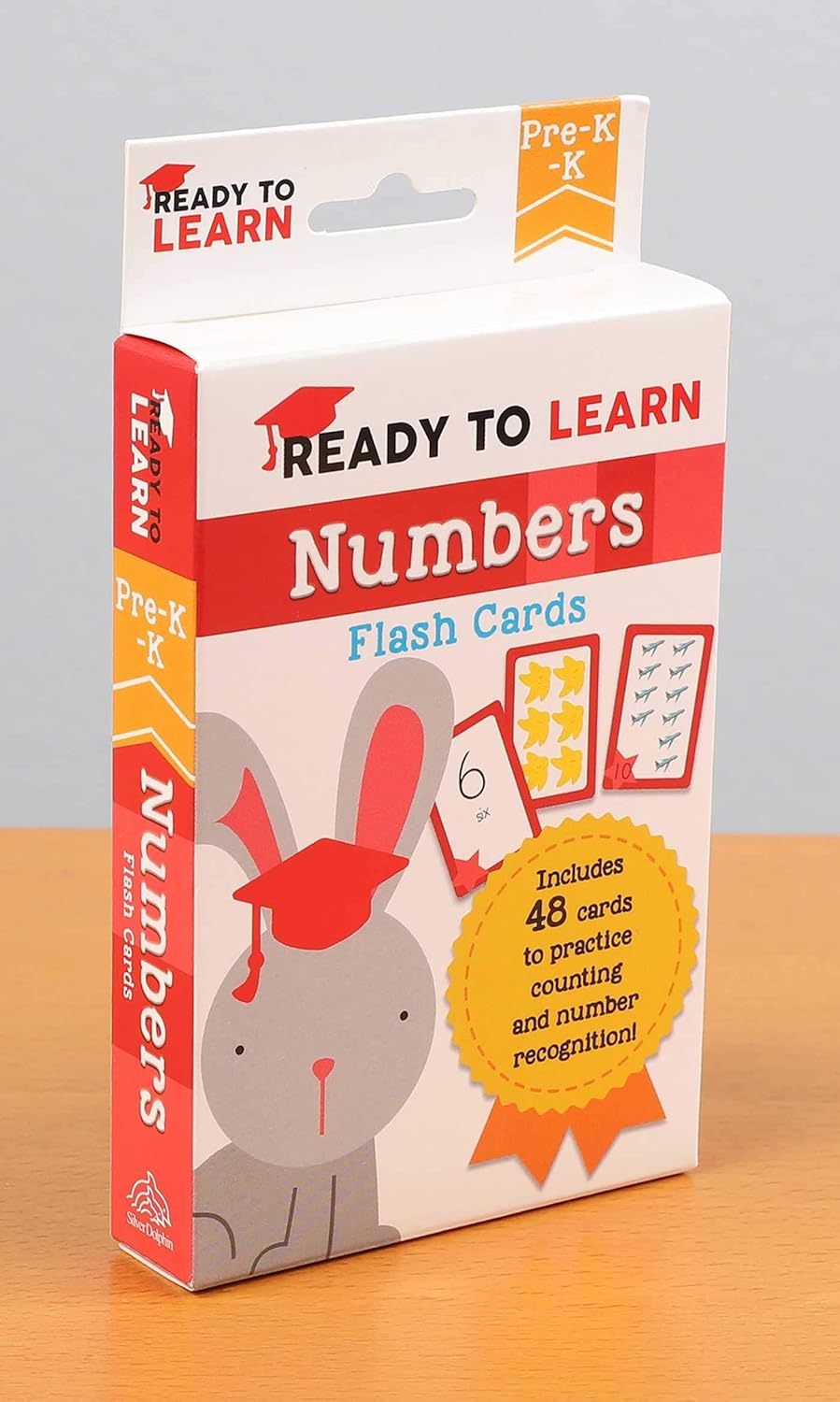 Ready to Learn: Pre-K-K Numbers Flash Cards: Includes 48 Cards to Practice Counting and Number Recognition!