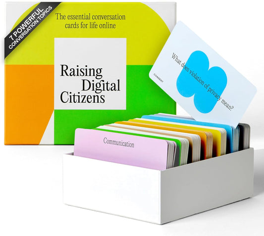 The Kit – A Parenting Resource to Build Trust, Online Safety & Confidence | Includes 200 Conversation Cards