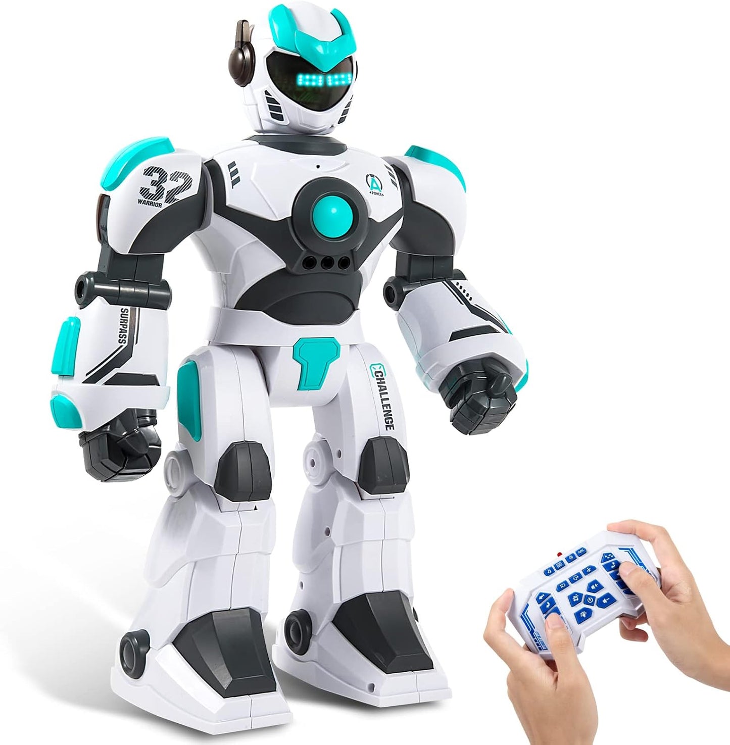 HPROMOT 5-in-1 STEM Robot Building Kit for Kids Ages 6-16, Remote & App Controlled, Rechargeable Engineering Learning DIY Coding Toy, Educational Building Blocks Gift for Girls & Boys (603 PCS)