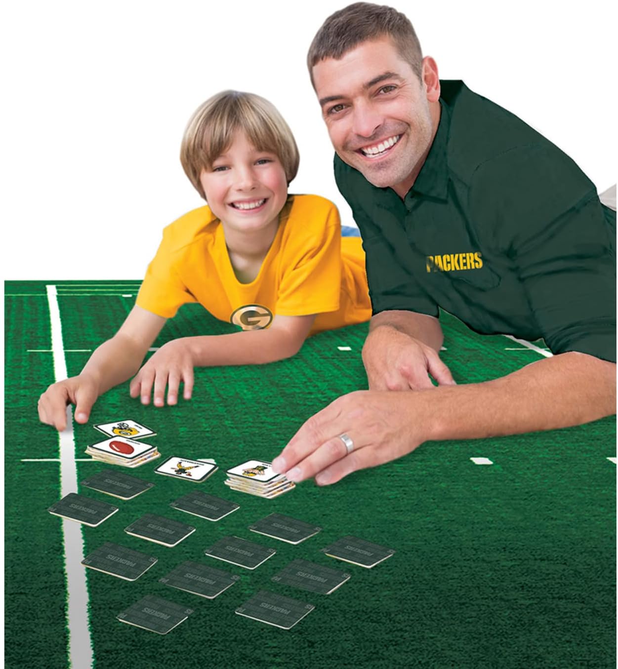 MasterPieces Sports Games - NFL Matching Game - Game for Kids and Family - Laugh and Learn