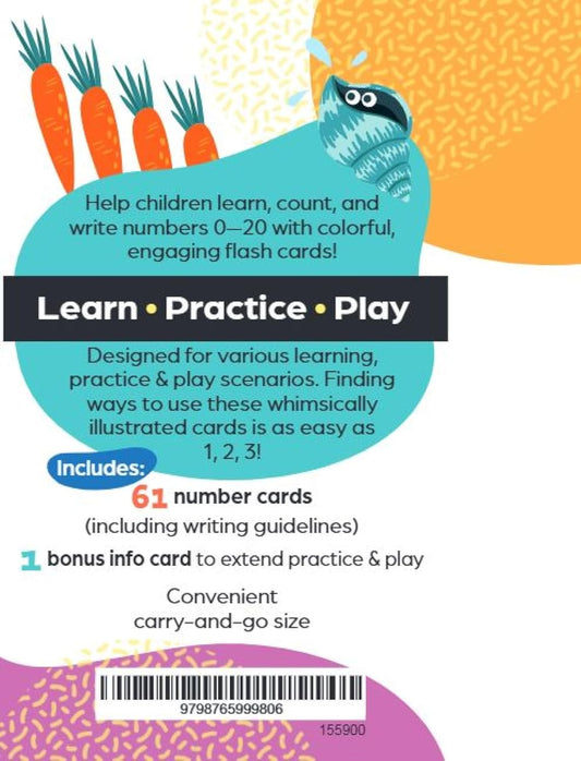 Counting Flash Cards: Numbers 0―20 (Flash Card Series)